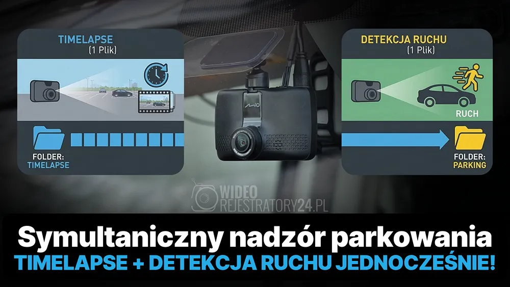 symultaniczny tryb parkingowy mio